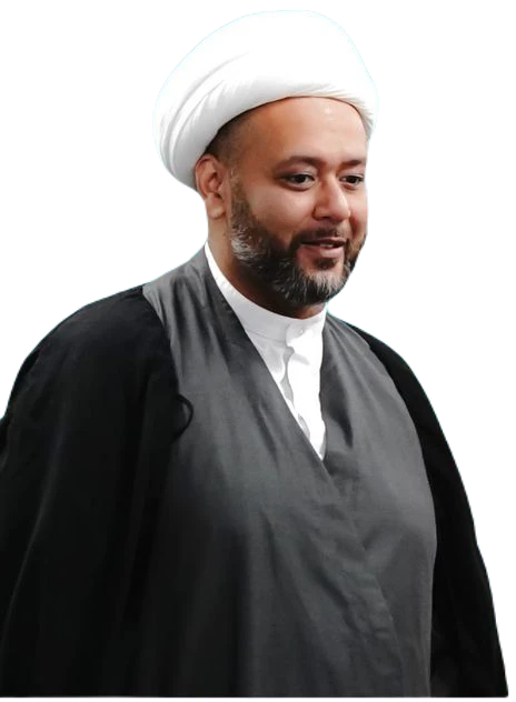 Portrait of Sheikh Bilal Hussain, resident scholar at Bait ul Qayem